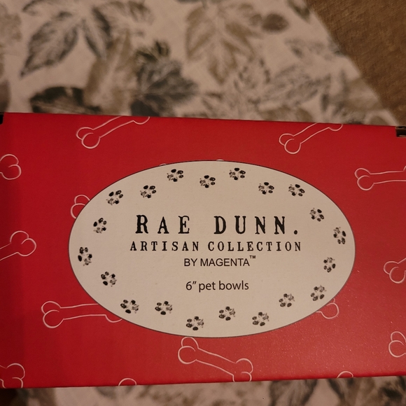 Rae Dunn pet bowl set, new - Picture 4 of 4